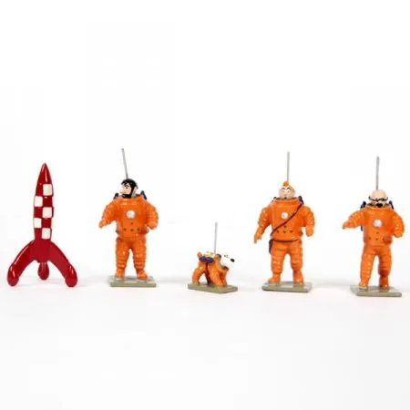 Moulinsart 46921 mini série Tintin Lune