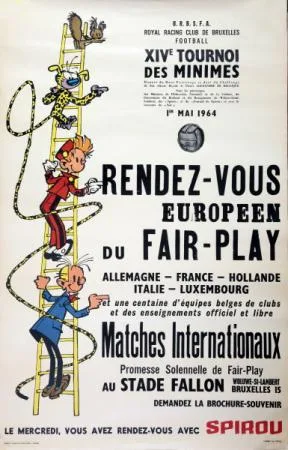 Franquin Spirou Tournoi des Minimes 1964 Fair-Play