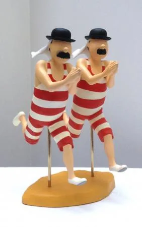 Leblon Hergé Dupondt maillot de bain 1ère