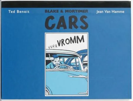Blake et Mortimer Portfolio Cars Ted Benoit