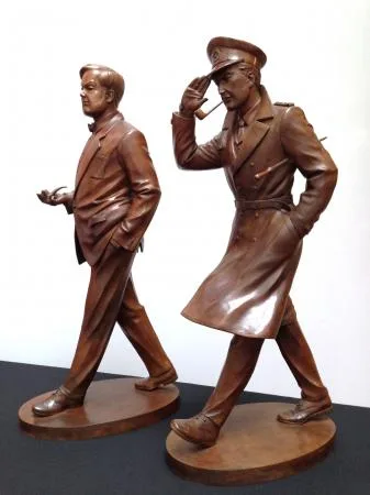 Jacobs Blake & Mortimer bronzes Harze HC