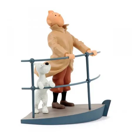 Moulinsart 45919 Tintin bastingage Aurore Titanic