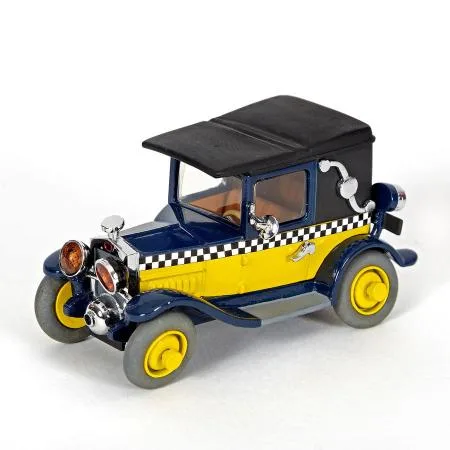 Idem Franquin Taxi Fiat 509 Gaston 1999 avec rétro