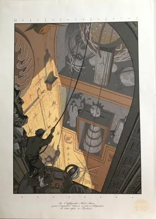 Schuiten Cités obscures Marahuaca Sérigraphie