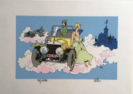 Will Sérigraphie Rolls Royce Phantom 1930