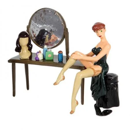 Berthet Pixi 5344 Pin-up Dottie à sa coiffeuse