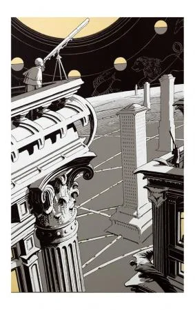 Schuiten La Voie Céleste Astrologie 1993 émaillée
