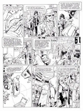 Parras Lièvre de Mars planche originale n°2