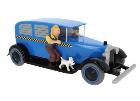 Aroutcheff Hergé Tintin taxi bleu Amérique 3e