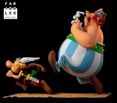 Uderzo Astérix Obélix à fond les gaulois FARIBOLES