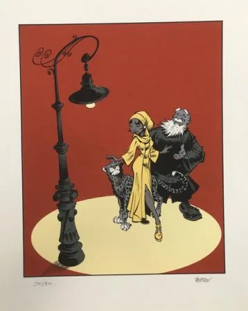 Verron Odilon Verjus Joséphine Baker Sérigraphie