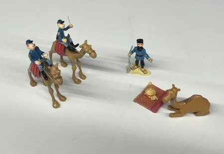 Decotoys Lambil Blutch Chesterfield dromadaires