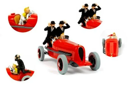 Moulinsart 44504 Tintin Le Bolide rouge Cigares