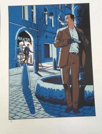 Henriet John Doe pour Phylactère Sérigraphie