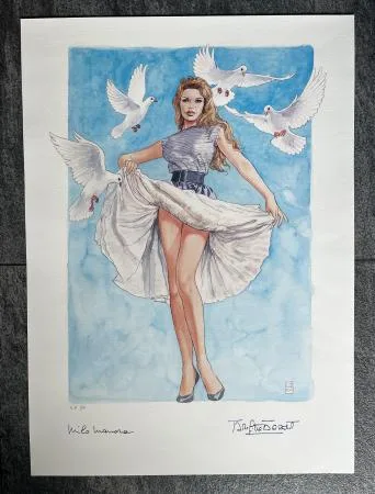 Manara Et Milo créa Bardot La Légèreté EA n° I