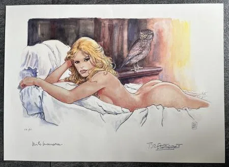Manara Et Milo créa Bardot La Vanité EA n° I