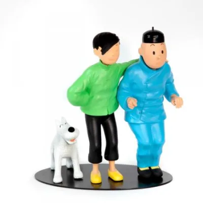 Moulinsart 45953 Tintin Tchang la fraternité