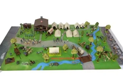 DECOTOYS Lambil Tuniques Bleues le CAMP