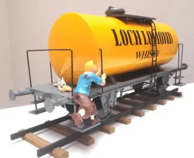 Aroutcheff Hergé Tintin wagon Loch Lomond 1er