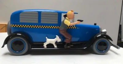 Aroutcheff Hergé Tintin taxi bleu Amérique 4e