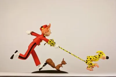 Franquin Spirou Spip Marsu courent Fariboles