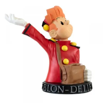 Franquin Spirou grand buste sacoche Leblon