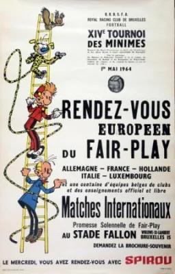 Franquin Spirou Tournoi des Minimes 1964 Fair-Play