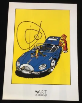 IDEM Franquin Spirou Turbot-Rhino Arts Moderne