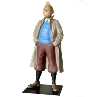 Leblon Hergé grand Tintin imperméable 1995 130 cm
