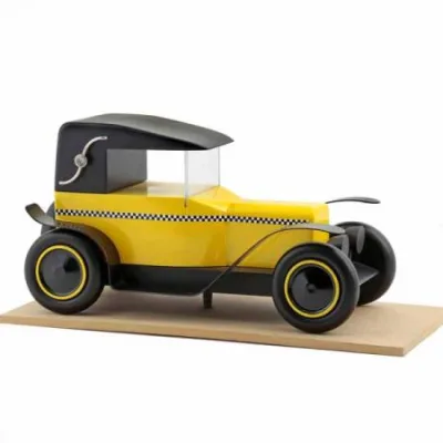 Aroutcheff Franquin Gaston taxi Fiat 509 signée