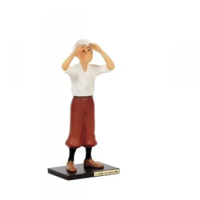 Hergé 15 cm Tintin mouchoir désert Crabe Leblon