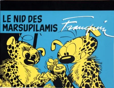 Franquin Portfolio sérigraphies Nid Marsupilamis