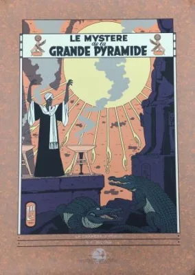 Blake Mortimer Mystère pyramide sérigraphie Archiv