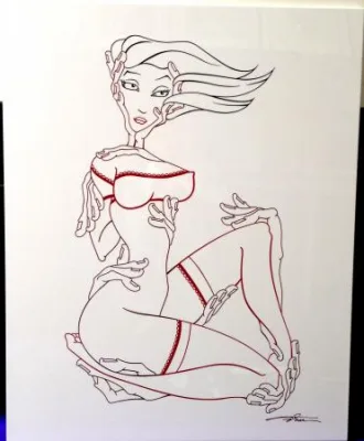 ARTGLAZ La Femme aux dix mains Jessica Tehan