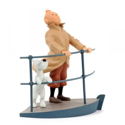 Moulinsart 45919 Tintin bastingage Aurore Titanic