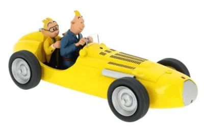 Aroutcheff Spirou Turbot/bolide jaune tandem