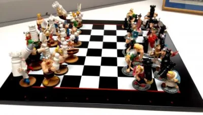 Astérix Obélix jeu d'échecs Hachette 2004