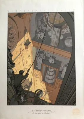 Schuiten Cités obscures Marahuaca Sérigraphie