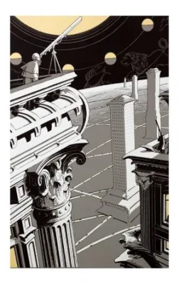 Schuiten La Voie Céleste Astrologie 1993 émaillée
