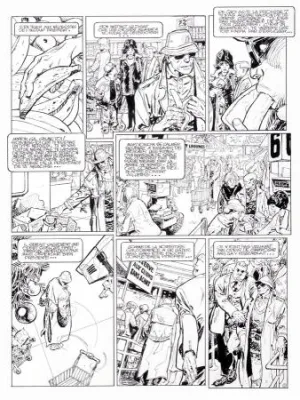 Parras Lièvre de Mars planche originale n°2