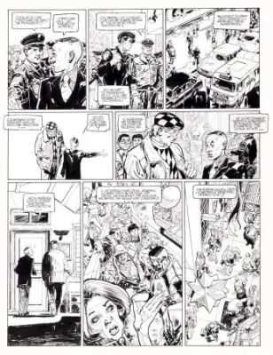 Parras Lièvre de Mars planche originale n°5
