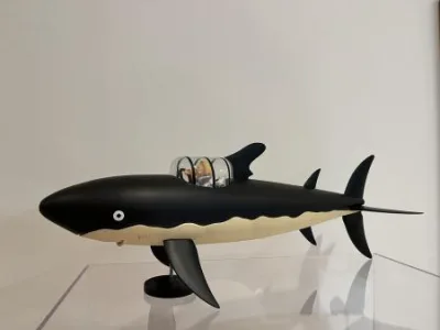 Aroutcheff Hergé Tintin sous-marin requin 2ème