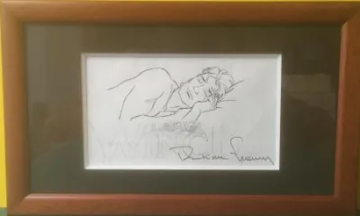 Francq Largo Winch dessin original crayon