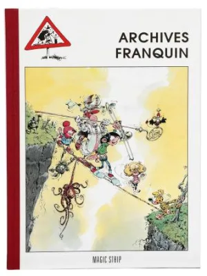 Franquin Archives tirage tête image signée