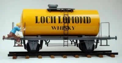 Aroutcheff Hergé Tintin wagon Loch Lomond 5e
