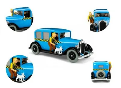 Moulinsart 44503 Le Taxi Checker 1929 Chicago