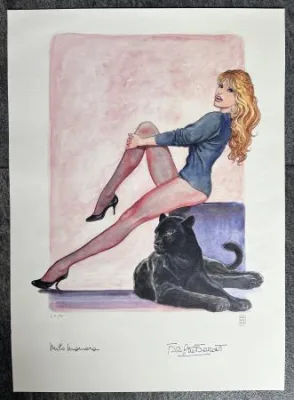Manara Et Milo créa Bardot La Panthère EA n° I